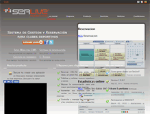 Tablet Screenshot of es.serlive.com